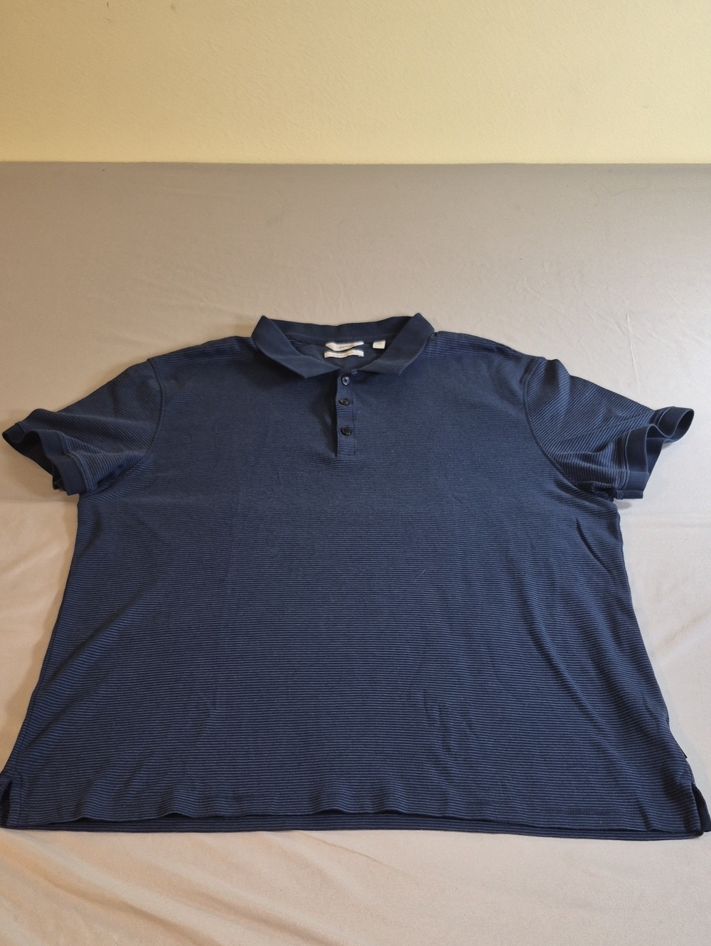 Calvin Klein Men's Navy Blue Polo